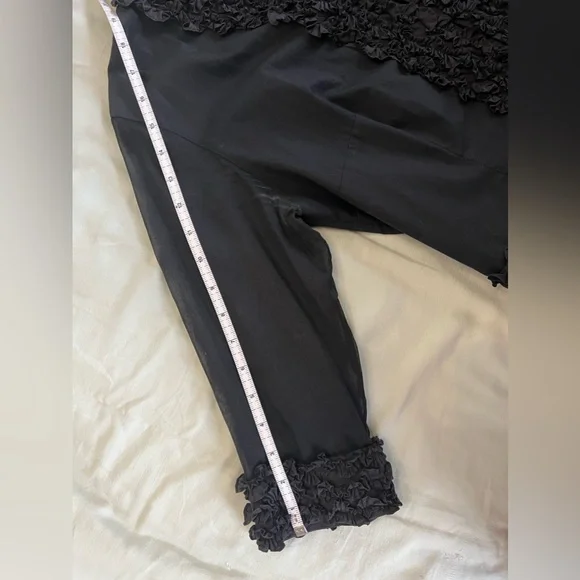 Anne Fontaine Ruffle Top, Sheer Sleeve - Picture 13 of 15